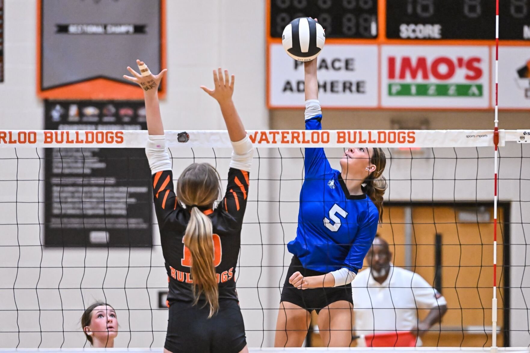 10/20/2025 - Girls Volleyball - Columbia at Waterloo